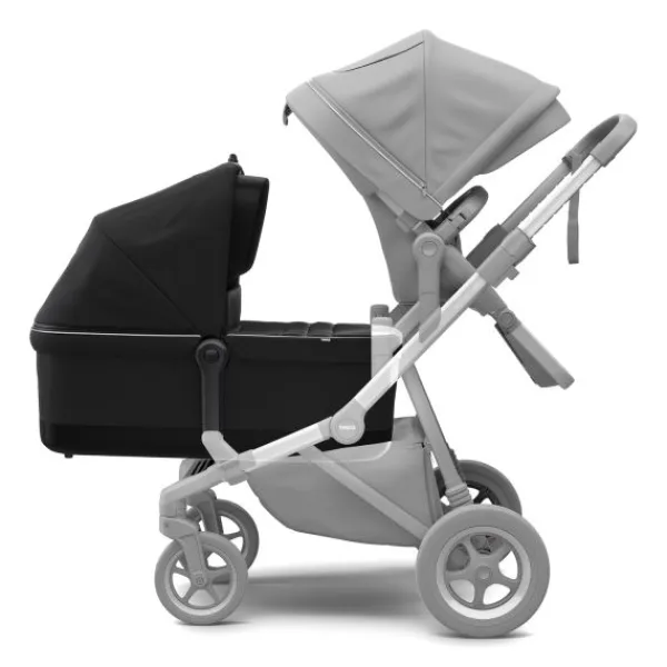 Thule Sleek Reiswieg Grey Melange> Accessoires Kinderwagens|Accessoires Tweeling/Duo