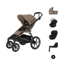 Thule Urban Glide 4 Kinderwagen 4‑in‑1 – Complete Bundel – Beige><noscript><img width=