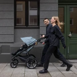 Thule Urban Glide 4 Kinderwagen 3‑in‑1 – Basis Bundel – Beige><noscript><img width=