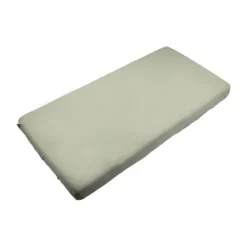 Timboo Hoeslaken Ledikant - 60 x 120 cm - Daisy White><noscript><img width=