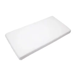 Timboo Hoeslaken Ledikant - 60 x 120 cm - Daisy White><noscript><img width=