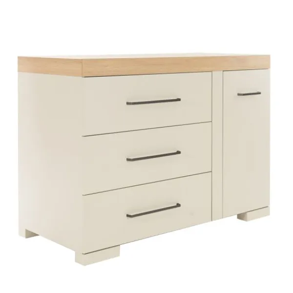 TWF Babykamer Galaxy 3-delig Ledikant 60 x 120 - Commode XL - Hanglegkast> Complete Babykamers|Ladekasten