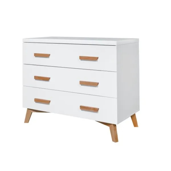 TWF Ledikant 60 x 120 - Commode - Hanglegkast Mika> Complete Babykamers|Ladekasten