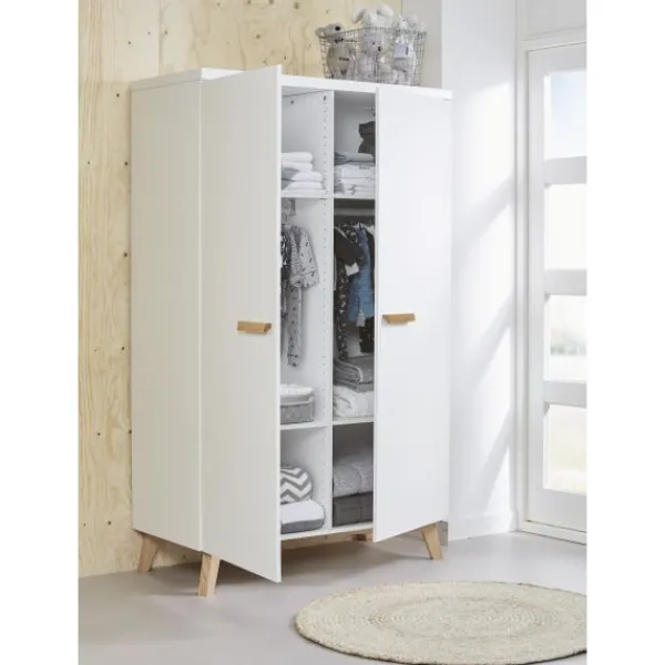 TWF Ledikant 60 x 120 - Commode - Hanglegkast Mika> Complete Babykamers|Ladekasten