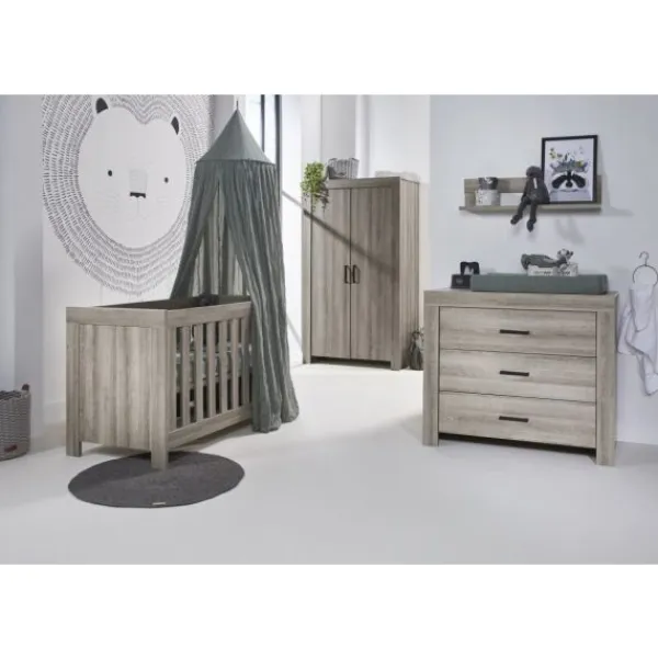TWF Ledikant 60 x 120 - Commode - Hanglegkast Golf> Complete Babykamers|Ladekasten