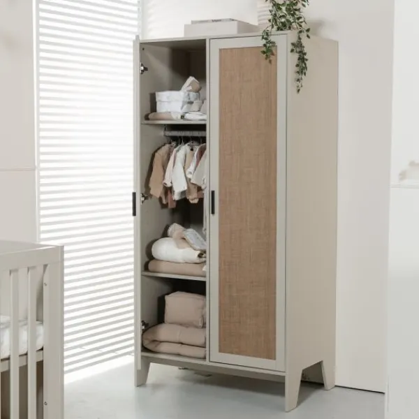 TWF Ledikant 60 x 120 - Commode 3 Laden - Hanglegkast 2 Deuren Tampere> Ladekasten|Complete Juniorkamers