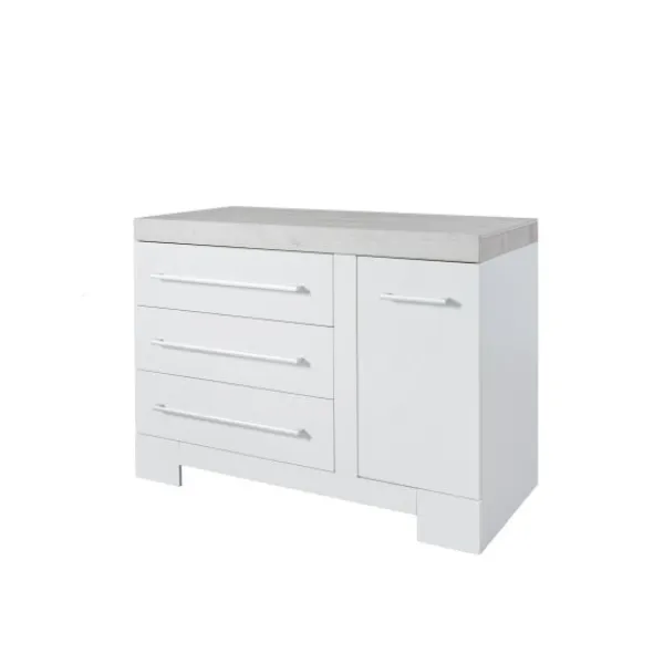 TWF Ledikant 60 x 120 - Commode - Hanglegkast Futura> Complete Babykamers|Complete Juniorkamers