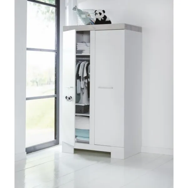 TWF Ledikant 60 x 120 - Commode - Hanglegkast Futura> Complete Babykamers|Complete Juniorkamers