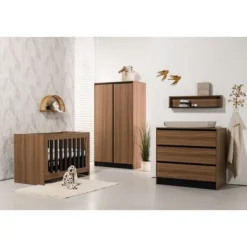 TWF Ledikant 60 x 120 - Commode 3 Laden Denia - Hanglegkast 2 Deuren Denia><noscript><img width=