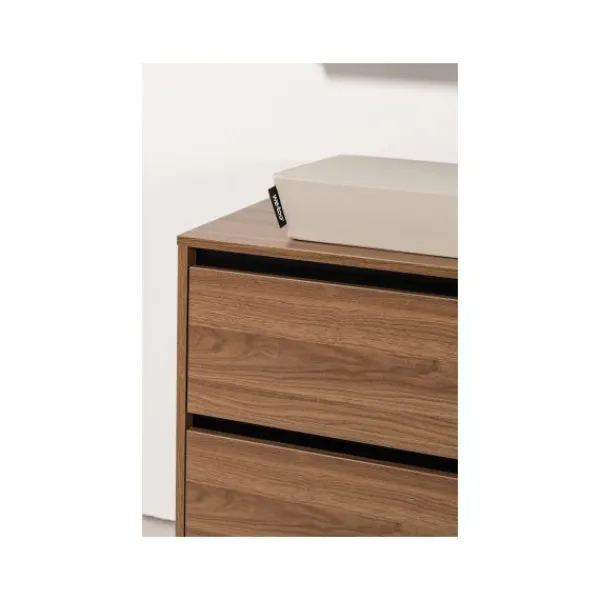 TWF Ledikant 60 x 120 - Commode 3 Laden Denia - Hanglegkast 2 Deuren Denia> Complete Babykamers|Ladekasten