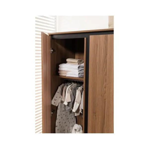 TWF Ledikant 60 x 120 - Commode 3 Laden Denia - Hanglegkast 2 Deuren Denia> Complete Babykamers|Ladekasten