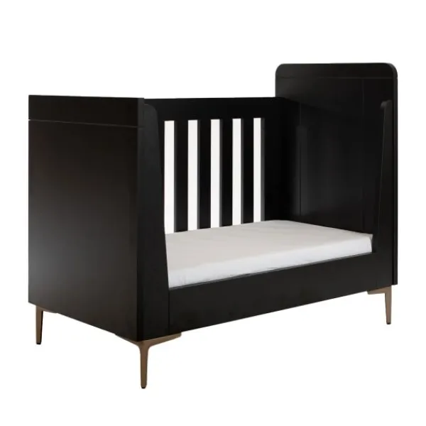 TWF Ledikant 60 x 120 - Commode 3 Laden - Hanglegkast 2 Deuren 1 Lade Modena Metaal> Complete Babykamers|Ladekasten