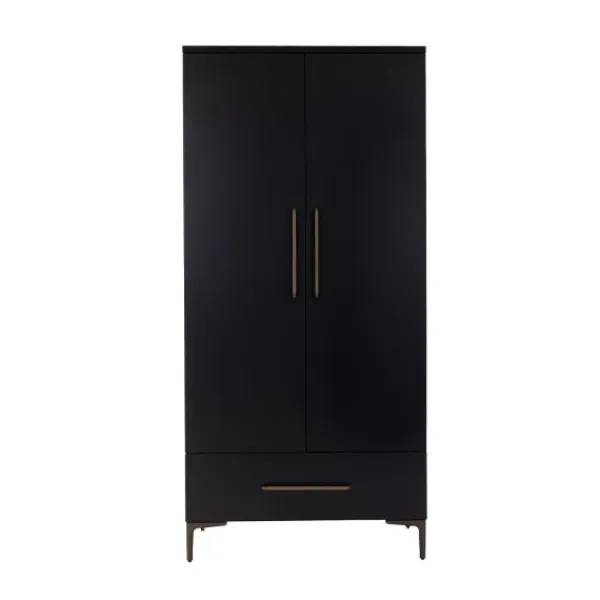TWF Ledikant 60 x 120 - Commode 3 Laden - Hanglegkast 2 Deuren 1 Lade Modena Metaal> Complete Babykamers|Ladekasten