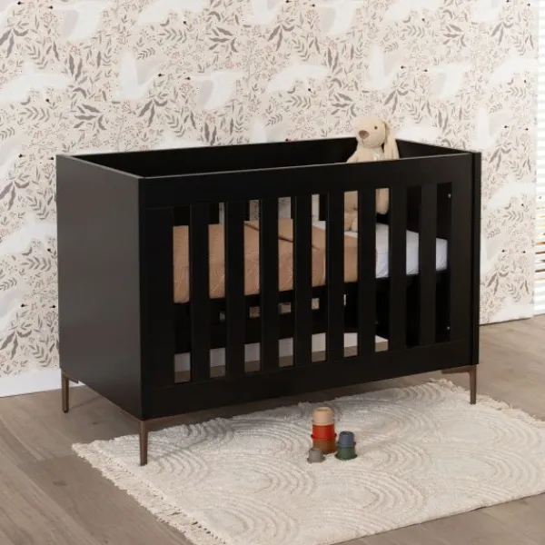 TWF Ledikant 60 x 120 - Commode 3 Laden - Hanglegkast 2 Deuren 1 Lade Modena Metaal> Complete Babykamers|Ladekasten
