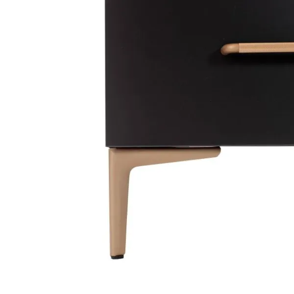 TWF Ledikant 60 x 120 - Commode 3 Laden - Hanglegkast 2 Deuren 1 Lade Modena Metaal> Complete Babykamers|Ladekasten