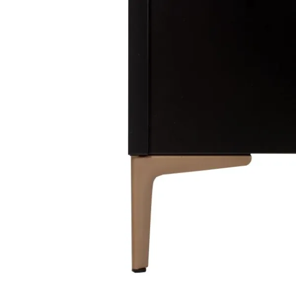 TWF Ledikant 60 x 120 - Commode 3 Laden - Hanglegkast 2 Deuren 1 Lade Modena Metaal> Complete Babykamers|Ladekasten