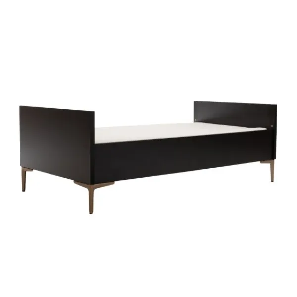 TWF Ledikant 60 x 120 - Commode 3 Laden - Hanglegkast 2 Deuren 1 Lade Modena Metaal> Complete Babykamers|Ladekasten