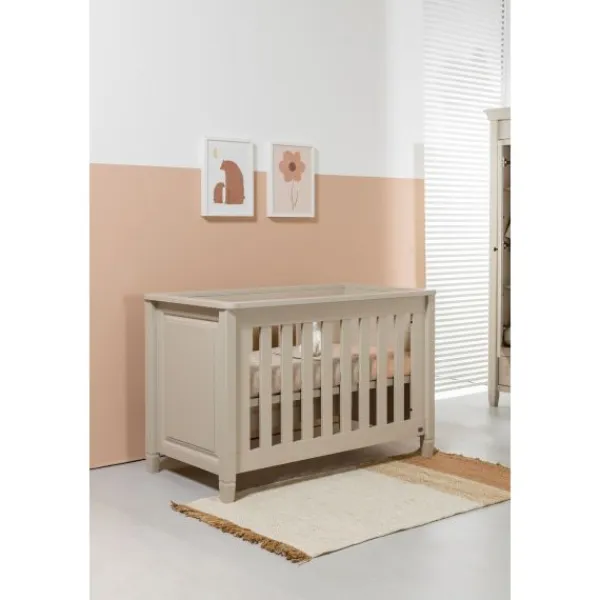TWF Ledikant 60 x 120 - Commode 3 Laden - Hanglegkast 2 Deuren/1 Lade Granada> Complete Babykamers|Ladekasten