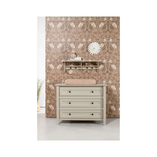 TWF Ledikant 60 x 120 - Commode 3 Laden - Hanglegkast 2 Deuren/1 Lade Granada> Complete Babykamers|Ladekasten