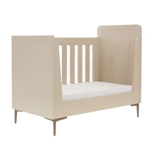 TWF Ledikant 60 x 120 - Commode 3 Laden - Hanglegkast 2 Deuren 1 Lade Salerno Metaal> Complete Babykamers|Ladekasten