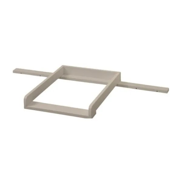 TWF Ledikant 60 x 120 - Commode 3 Laden - Hanglegkast 2 Deuren 1 Lade Salerno Metaal> Complete Babykamers|Ladekasten
