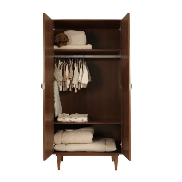 TWF Ledikant 60 x 120 - Commode - Hanglegkast - Wabi> Ladekasten|Wandrekken