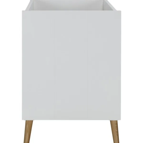 TWF Ledikant 60 x 120 - Commode - Hanglegkast Beach Island White> Complete Babykamers|Ladekasten