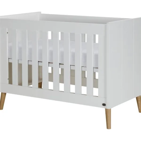 TWF Ledikant 60 x 120 - Commode - Hanglegkast Beach Island White> Complete Babykamers|Ladekasten