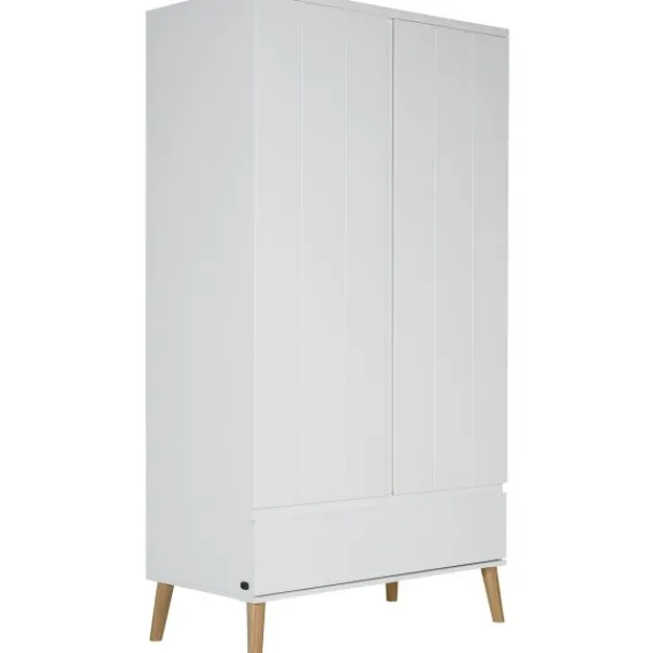 TWF Ledikant 60 x 120 - Commode - Hanglegkast Beach Island White> Complete Babykamers|Ladekasten
