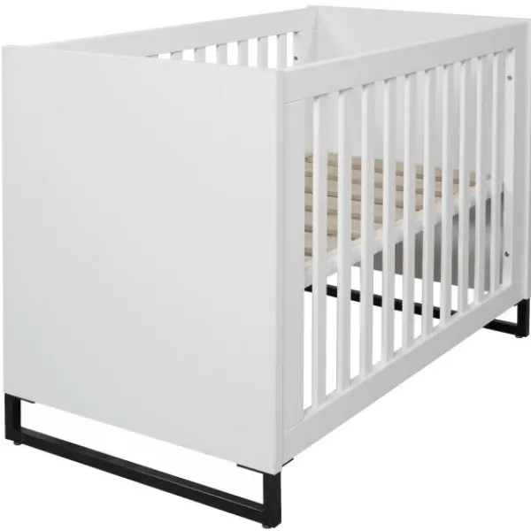TWF Ledikant 60 x 120 - Commode 3 Laden - Hanglegkast 2 Deuren/1 Lade Torino> Complete Babykamers|Ladekasten