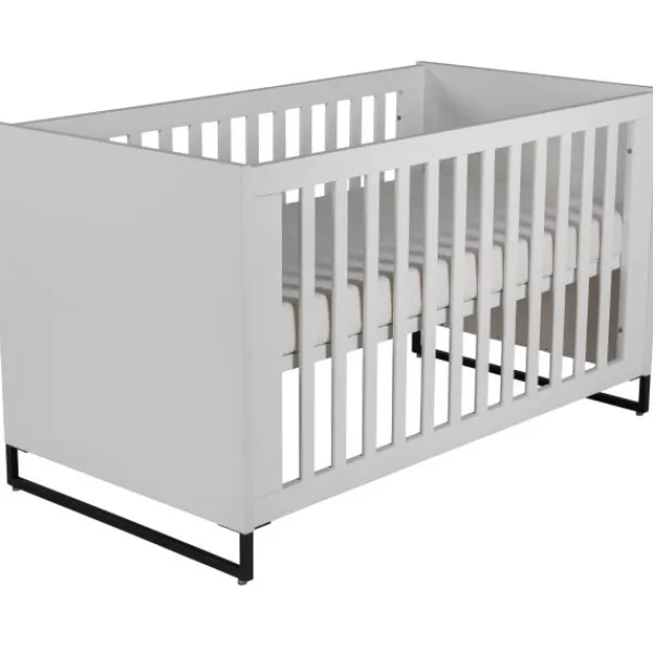 TWF Ledikant 60 x 120 - Commode 3 Laden - Hanglegkast 2 Deuren/1 Lade Torino> Complete Babykamers|Ladekasten