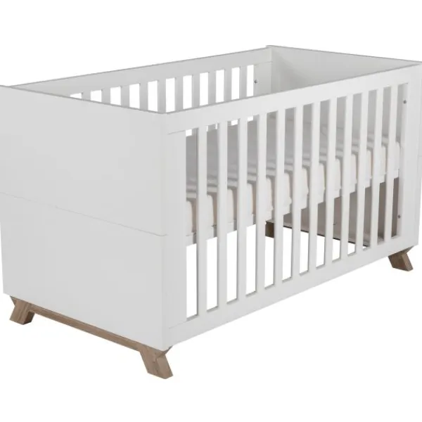 TWF Ledikant 60 x 120 - Commode 3 Laden - Hanglegkast 2 Deuren/1 Lade Torino> Complete Babykamers|Ladekasten