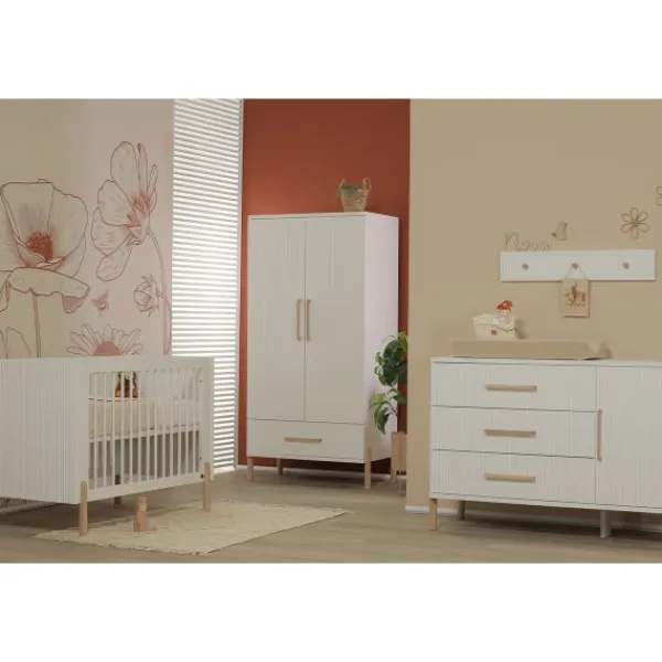 TWF Ledikant 60 x 120 Curve> Complete Babykamers|Ladekasten