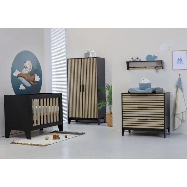 TWF Ledikant 60 x 120 Milaan> Complete Babykamers|Ladekasten