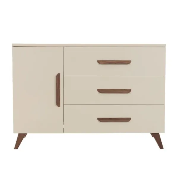 TWF Ledikant 60 x 120 Salerno walnoot> Complete Babykamers|Ladekasten