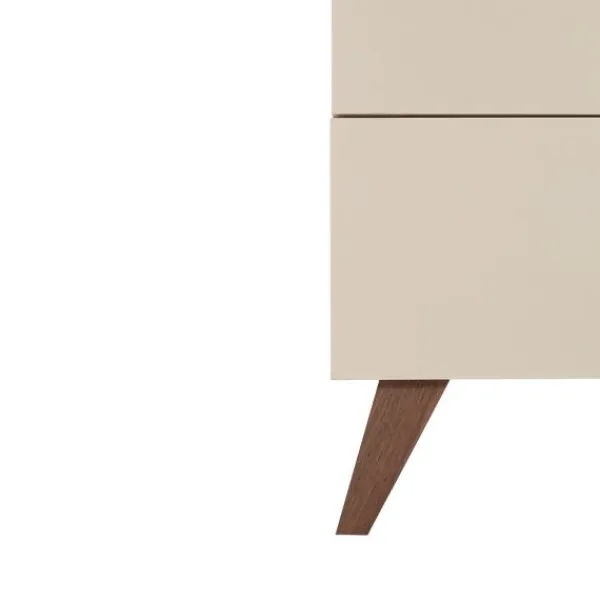 TWF Ledikant 60 x 120 Salerno walnoot> Complete Babykamers|Ladekasten