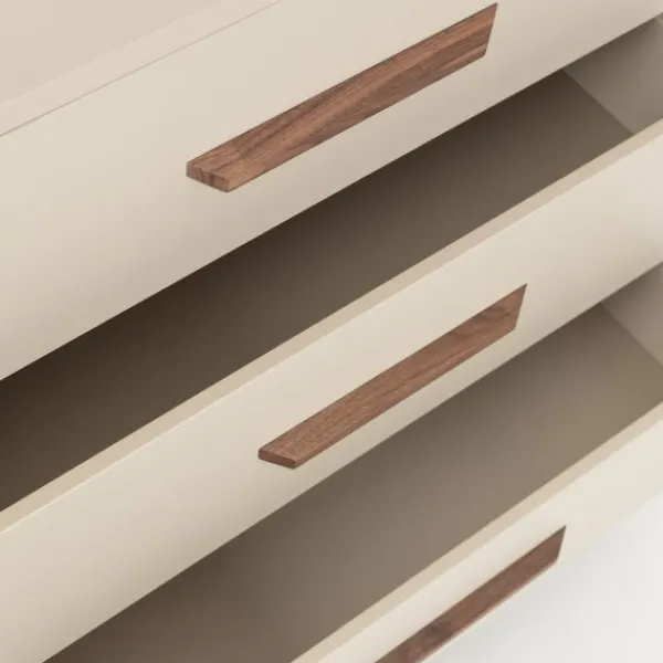 TWF Ledikant 60 x 120 Salerno walnoot> Complete Babykamers|Ladekasten