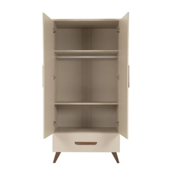 TWF Ledikant 60 x 120 Salerno walnoot> Complete Babykamers|Ladekasten