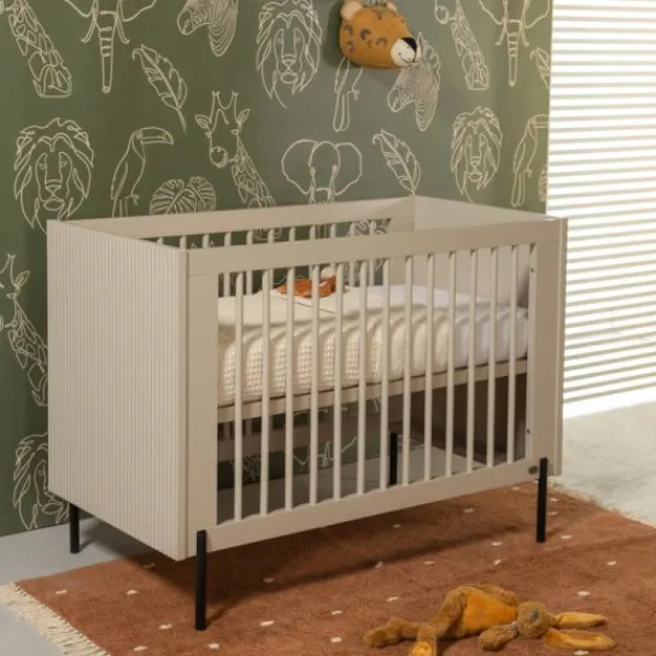 TWF Ledikant 60 x 120 Waves Clay> Complete Babykamers|Ladekasten