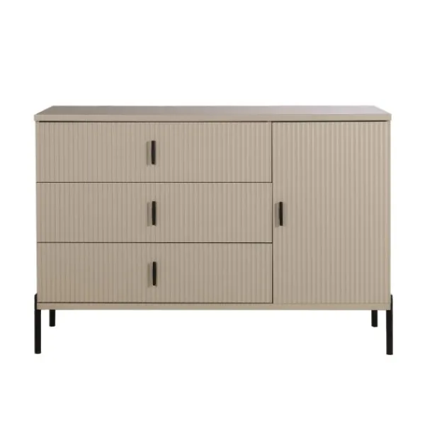 TWF Ledikant 60 x 120 Waves Clay> Complete Babykamers|Ladekasten