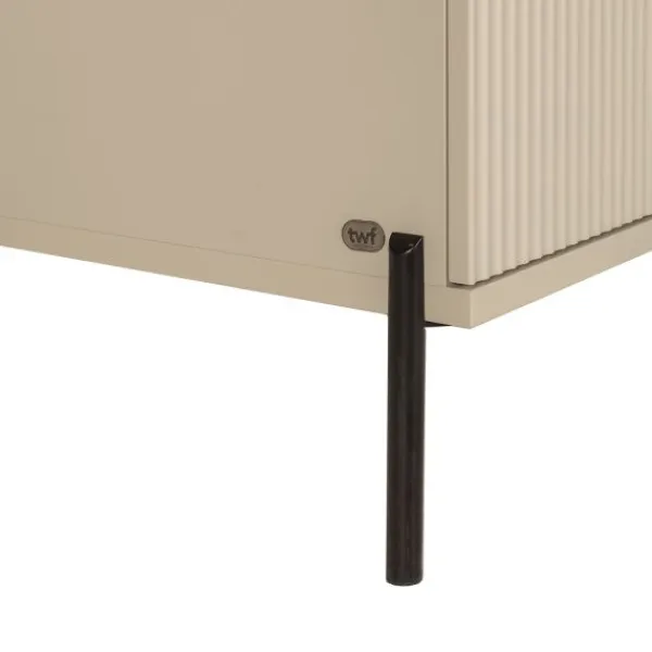TWF Ledikant 60 x 120 Waves Clay> Complete Babykamers|Ladekasten