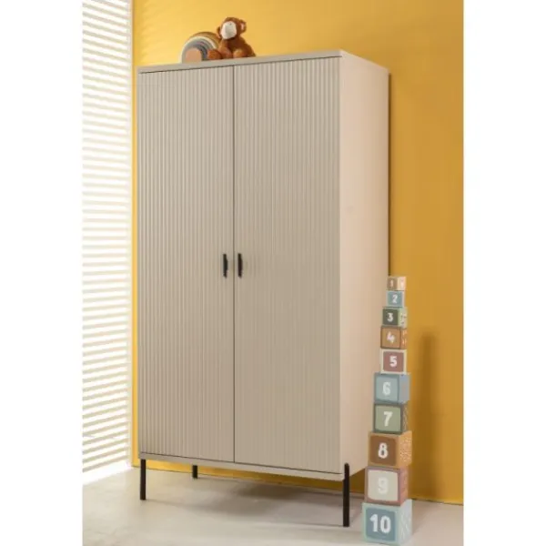 TWF Ledikant 60 x 120 Waves Clay> Complete Babykamers|Ladekasten
