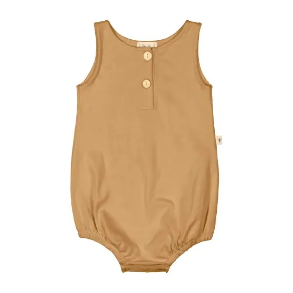 UAUA Bubble Romper Mostaza Newborn> Rompertjes