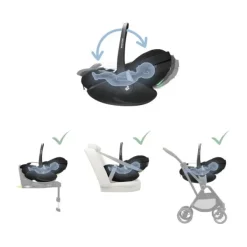 UPPAbaby Kinderwagen 2-in-1 Vista V3 Dillan Stone Blue Met Carbon Frame En Sand Leather><noscript><img width=