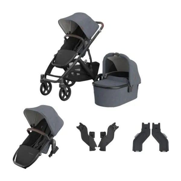 UPPAbaby VISTA V3 Duowagen - Dillan> Duo Kinderwagens|Wandelwagens