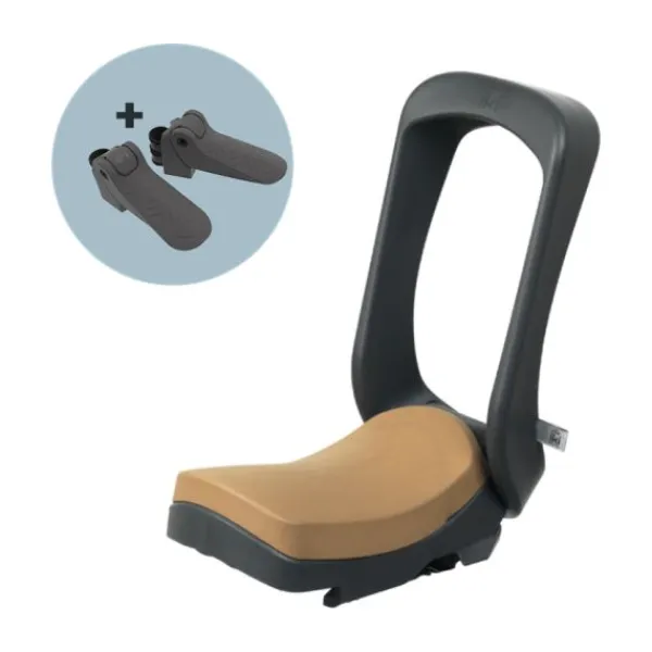Urban Iki Achterzitje Junior Bincho Black / Bincho Black (zonder montage kader)> Fietsstoeltjes