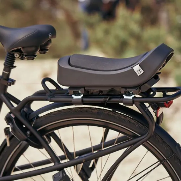 Urban Iki Achterzitje Junior Bincho Black / Bincho Black (zonder montage kader)> Fietsstoeltjes