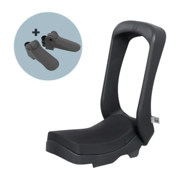 Urban Iki Achterzitje Junior Bincho Black / Bincho Black (zonder montage kader)> Fietsstoeltjes