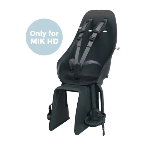 Urban Iki Achterzitje Ta-ke MIK HD Bincho Black / Kurumi Brown> Fietsstoeltjes