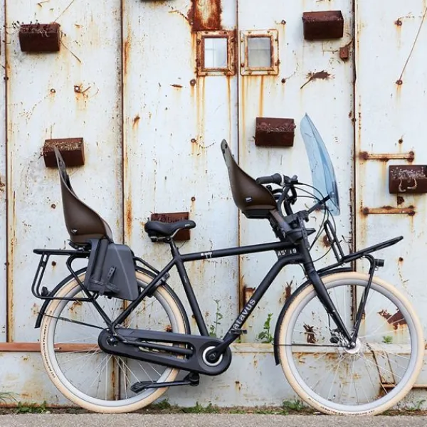 Urban Iki Achterzitje Ta-ke Carrier Mounting Fuji Blue / Bincho Black> Fietsstoeltjes